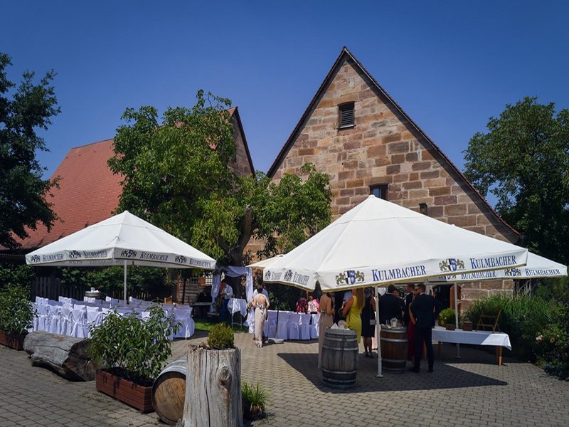 Traum Scheunenhochzeit im Bauhof in Cadolzburg – mit dem Hochzeits Fotografen