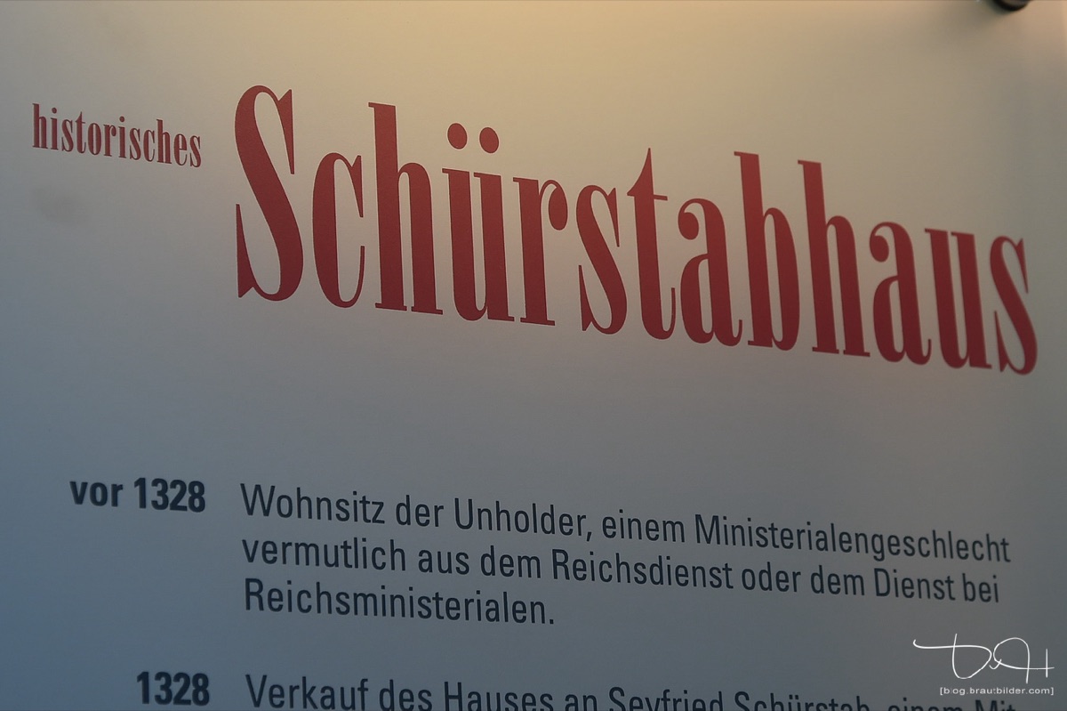 Historisches Sch&uuml;rstabhaus N&uuml;rnberg - Station der Historischen Meile